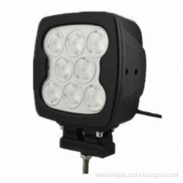 New Design Cree LED 8 x 10W Heavy-duty Truck/Off-road Light, 9-40V and 5,400lm